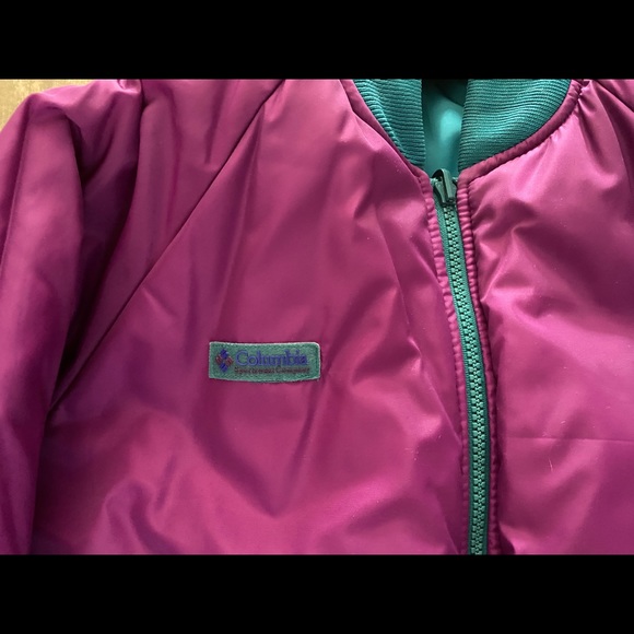 Vintage Reversible Columbia Puffy Jacket - Womens Medium - Picture 6 of 6